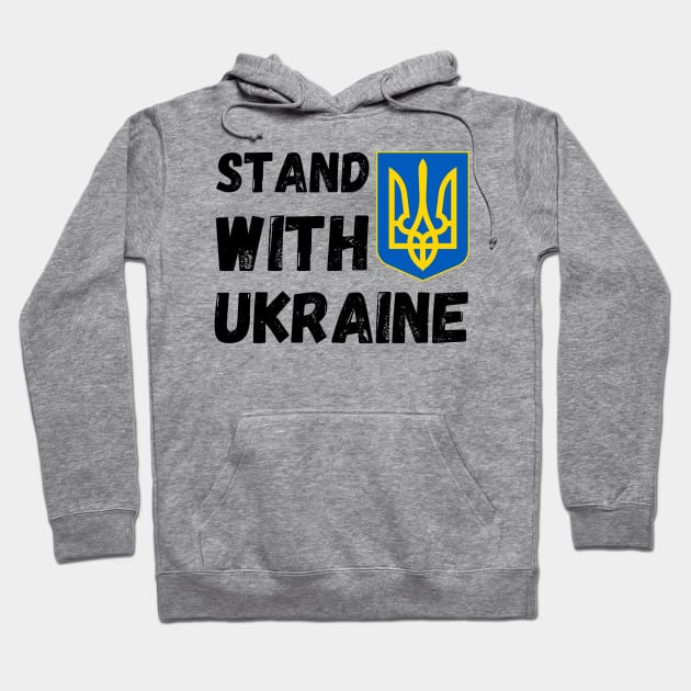 Stand with Ukraine support Ukraine Hoodie by Starlight Tales